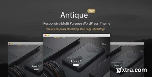 ThemeForest - Antique v2.0.3 - WordPress Multi-concept Personal Theme - 19231577