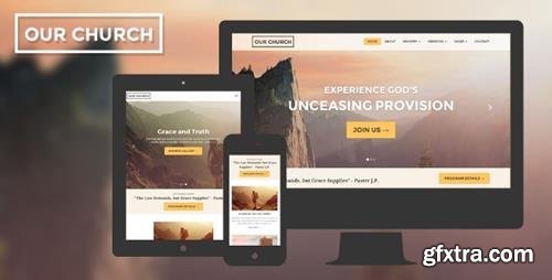 ThemeForest - Our Church v1.2 - Church Responsive HTML5 Website Template - 8546860