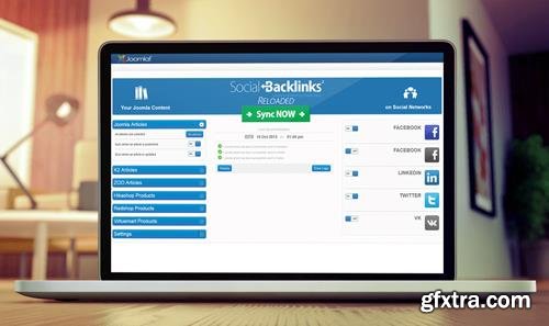 Social Backlinks v2.2.14 - Automatic Social Media Posting for Joomla - JoomUnited