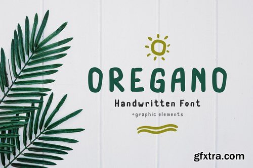 CM - Oregano Handwritten Font 4252563