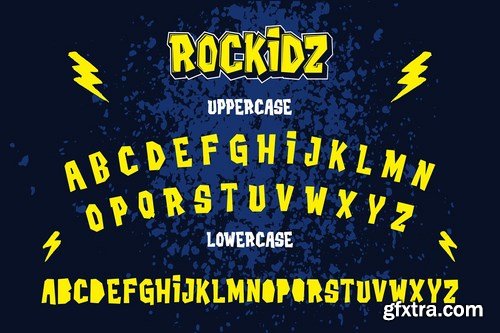 CM - Rockidz Layered Font Family 3874803