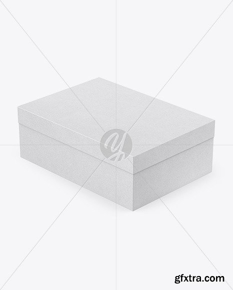 Kraft Box Mockup - Half Side View 50635