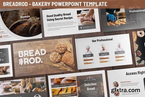 Breadrod - Bakery Powerpoint Template