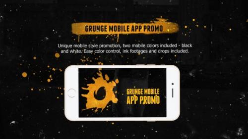 Udemy - Grunge Mobile App Promo