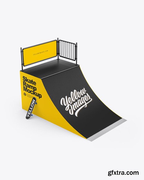 Skate Ramp Mockup 50652