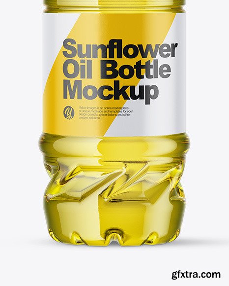 1L Sunflower Oil Bottle Mockup 50408