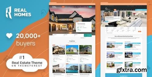 ThemeForest - RealHomes v3.9.6 - Estate Sale and Rental WordPress Theme - 5373914 - NULLED