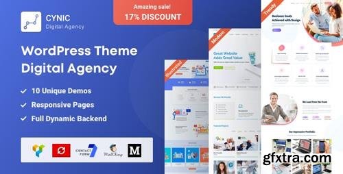 ThemeForest - Digital Agency WordPress Theme - Cynic v1.9 - 20779317