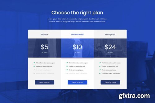 Pricing Table