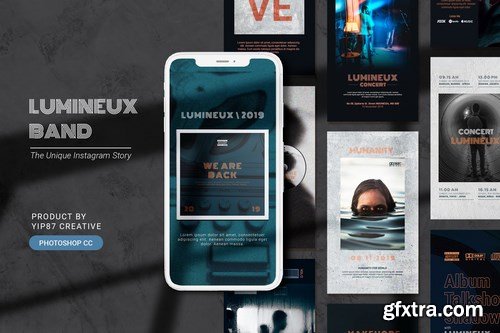Lumineux - Music Instagram Stories