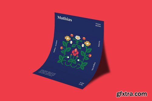 Mathias Poster Design