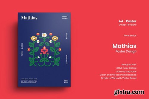 Mathias Poster Design