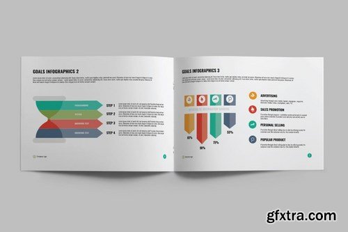 INFOGRAPHIC VOL 2 - A5 Landscape Brochure