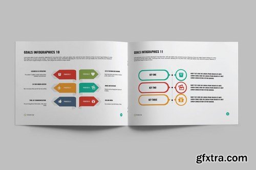 INFOGRAPHIC VOL 2 - A5 Landscape Brochure