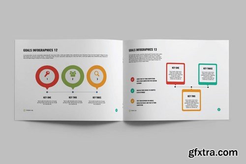 INFOGRAPHIC VOL 2 - A5 Landscape Brochure