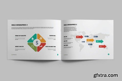 INFOGRAPHIC VOL 2 - A5 Landscape Brochure