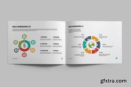 INFOGRAPHIC VOL 2 - A5 Landscape Brochure