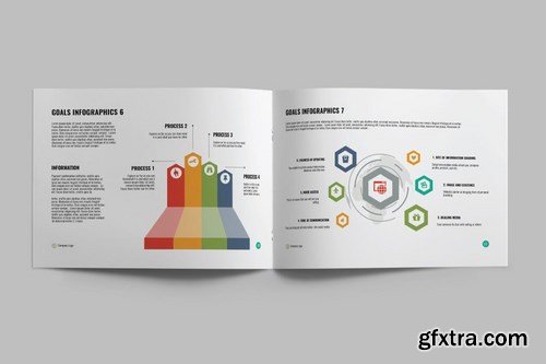 INFOGRAPHIC VOL 2 - A5 Landscape Brochure