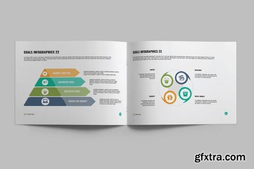 INFOGRAPHIC VOL 2 - A5 Landscape Brochure