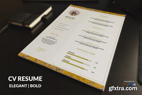 CV Resume Modern And Stylish