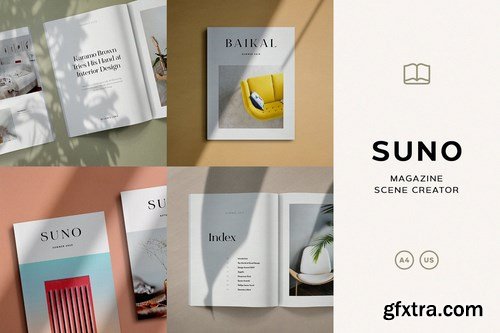 Suno Magazine Mockup Kit