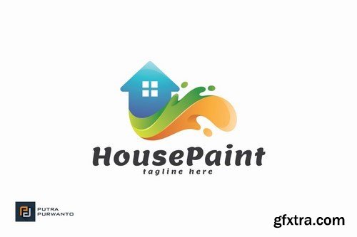 House Paint - Logo Template