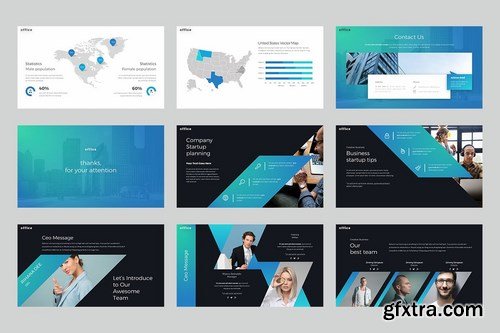 office PowerPoint and Keynote Templates