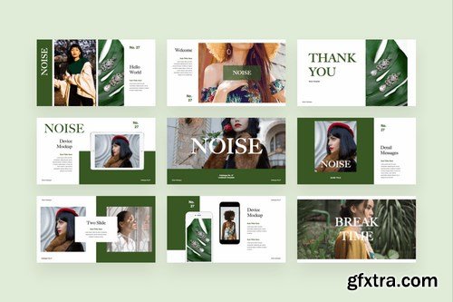 NOISE Powerpoint Templates