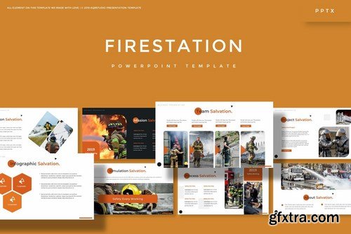 Firestation - Powerpoint Google Slides and Keynote Templates