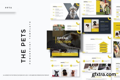 The Pets - Powerpoint Google Slides and Keynote Templates