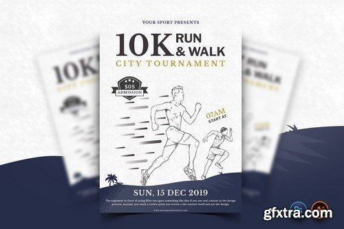 Marathon Event Flyer Pack