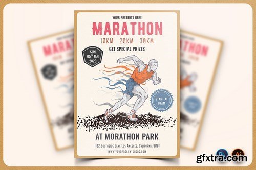 Marathon Event Flyer Pack