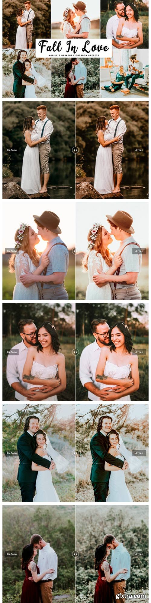 Fall in Love Lightroom Presets Pack 1958964