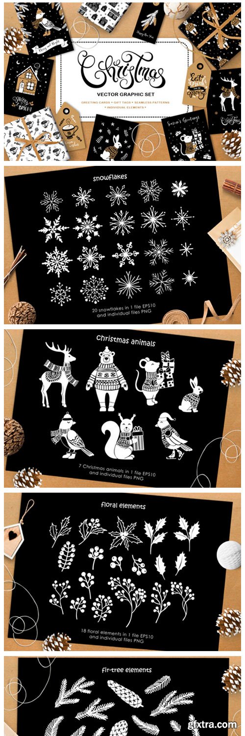 Christmas Vector Graphic Set 1952868