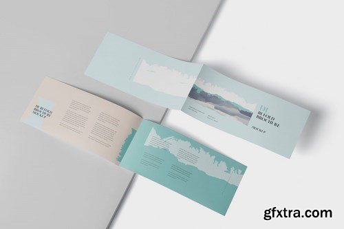 DL Bi-Fold Brochure Mock-Up Set_2