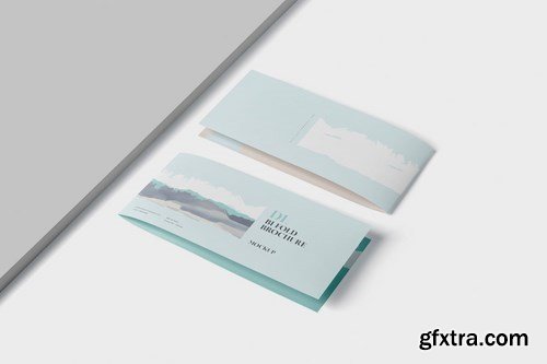 DL Bi-Fold Brochure Mock-Up Set_2