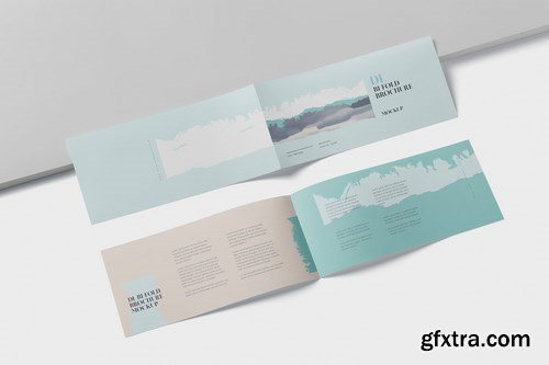 DL Bi-Fold Brochure Mock-Up Set_2