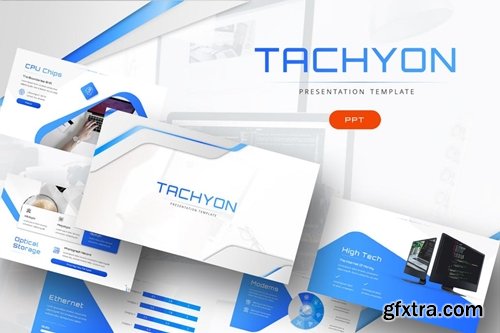 Tachyon - IT Company Powerpoint, Keynote and Google Slides Templates