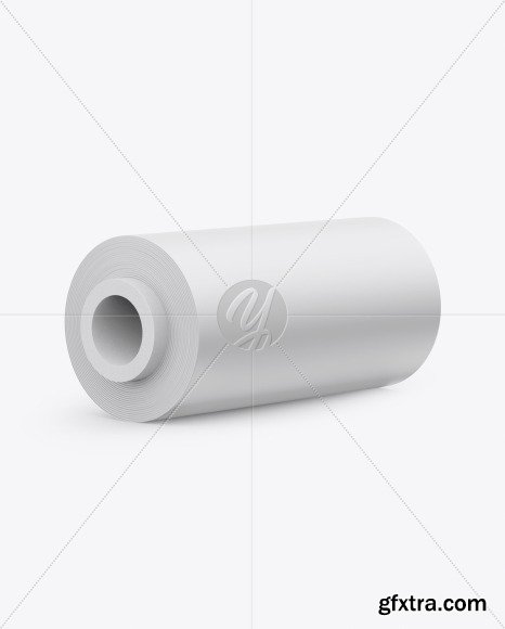 Matte Paper Roll Mockup 50643