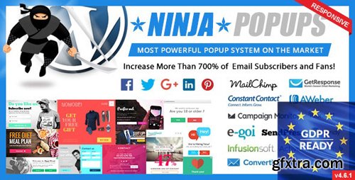 CodeCanyon - Popup Plugin for WordPress - Ninja Popups v4.6.3 - 3476479