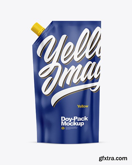 Glossy Doy-Pack Mockup 50661