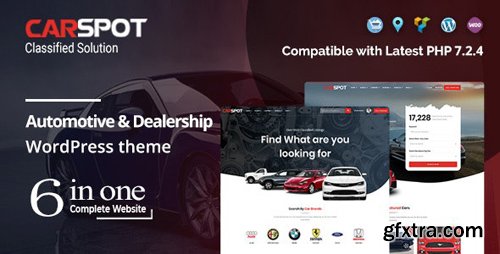 ThemeForest - CarSpot v2.1.9 - Dealership Wordpress Classified Theme - 20195539 - NULLED