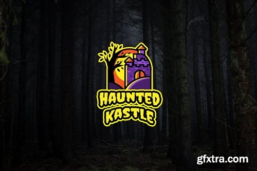 haunted castle - Mascot & Esport Logo