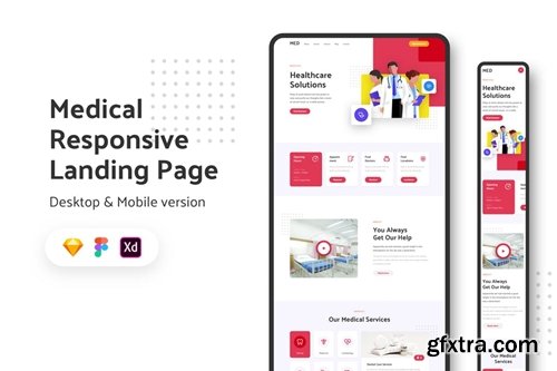 Medical Responsive Landing Page