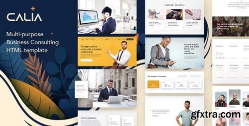 ThemeForest - Calia v1.0 - Business Consulting HTML Template - 24920497