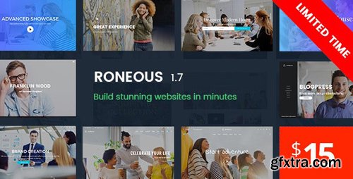 ThemeForest - Roneous v1.7.2 - Creative Multi-Purpose WordPress Theme - 16202433