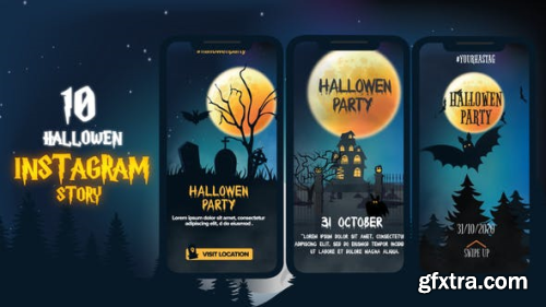 VideoHive Halloween Instagram Stories 2516371