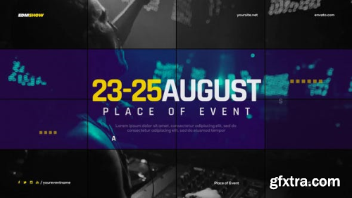 VideoHive Music Event Promo Slides 24960803