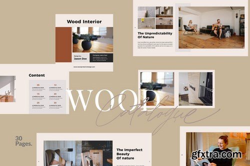 Wood - Interior Square Brochure