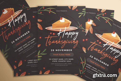 Happy Thanksgiving Flyer